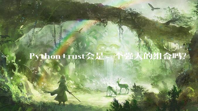 Python+rust会是一个强大的组合吗？